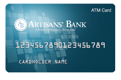 Artisans' Bank ATM Card image