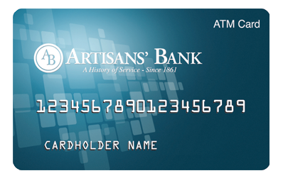 Artisans' Bank ATM Card image