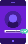purple cell phone verification
